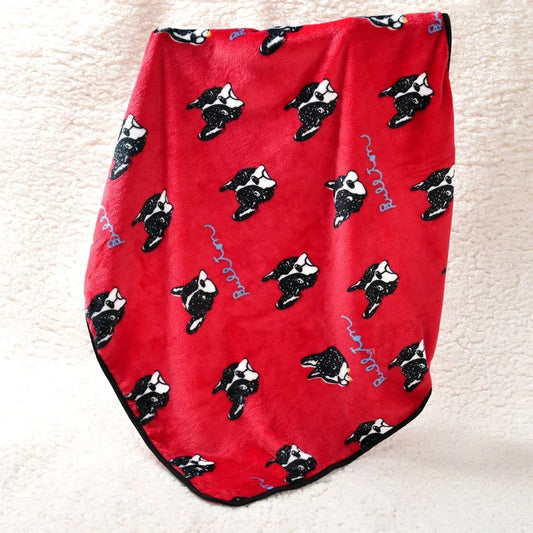 Soft Fleece French Bulldog Blankets - MyPetDollar.com