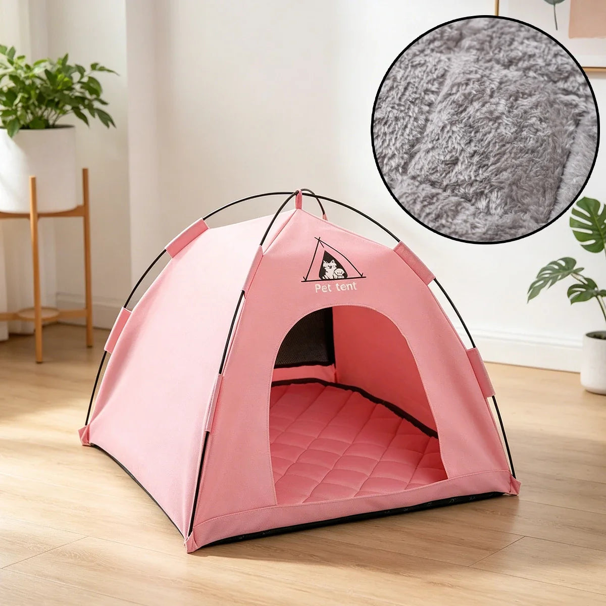 Dog/Cat Tent Bed,Pet Waterproof Teepee - MyPetDollar.com