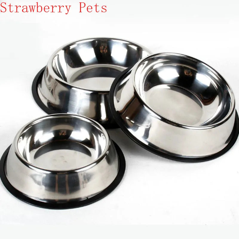 Stainless Steel Pet Dog Bowl Food Storage - MyPetDollar.com