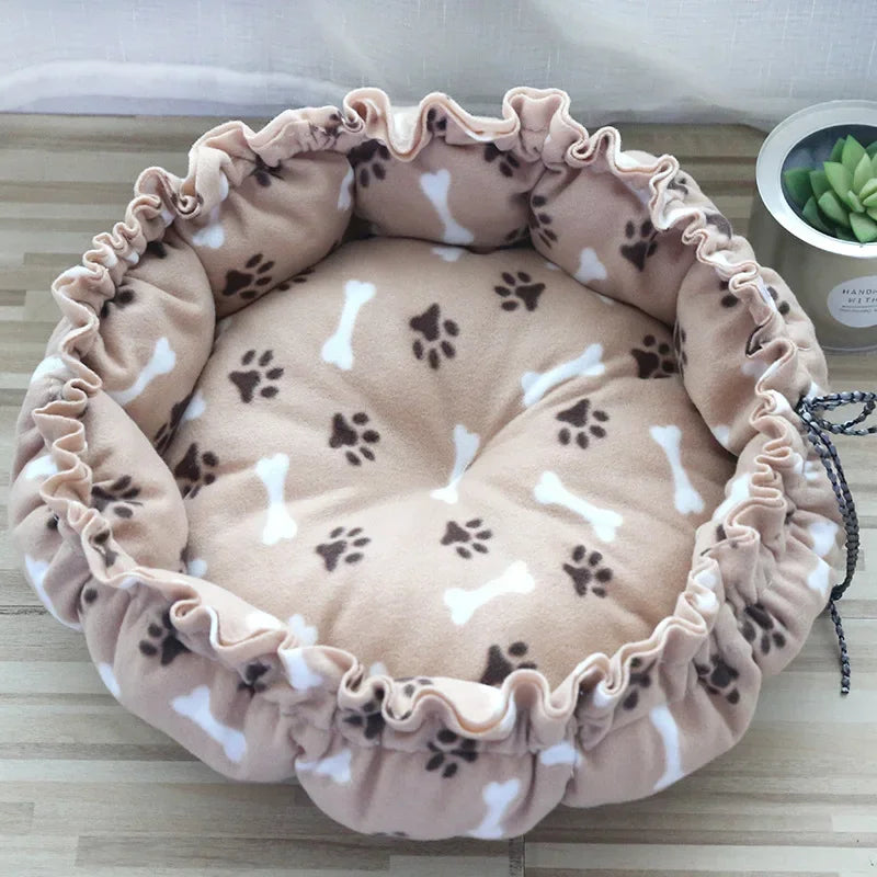 Soft Cat Bed Fluffy Adjustable Cat Cushion - MyPetDollar.com