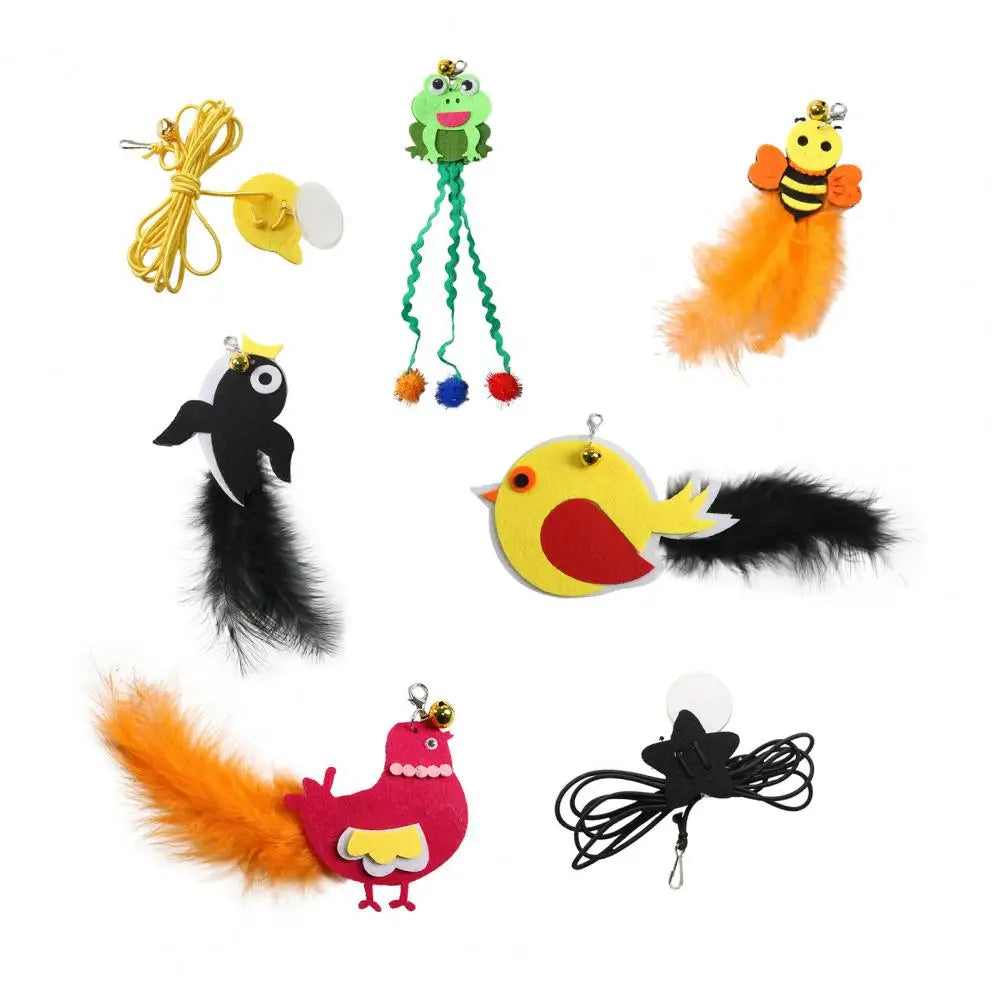 Self-play Cat Toy Swinging Cat Toy with - MyPetDollar.com