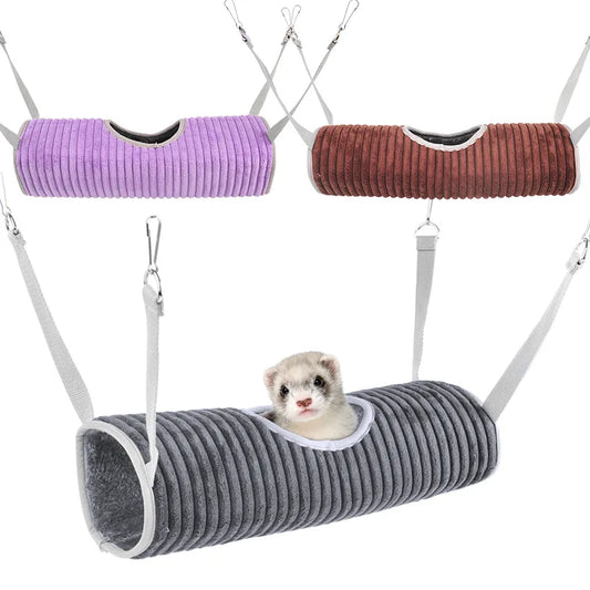 Hamster Hammock Ferret Hide Tunnel Warm Rat - MyPetDollar.com