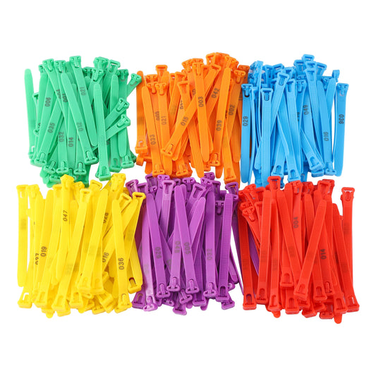50 Pcs Adjustable Chicken Foot Ring No. - MyPetDollar.com