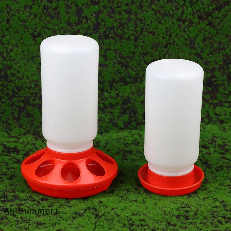 【E】Poultry Thickened Feeder And Drinker - MyPetDollar.com