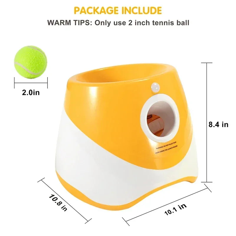 Dog Tennis Launcher Automatic Pet Dogs Chase - MyPetDollar.com