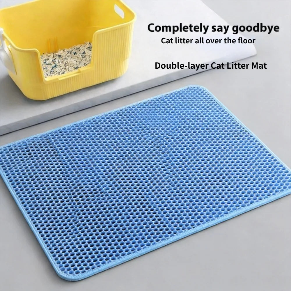 1PCS Cat Litter Mat 2-Layer Design Premium - MyPetDollar.com
