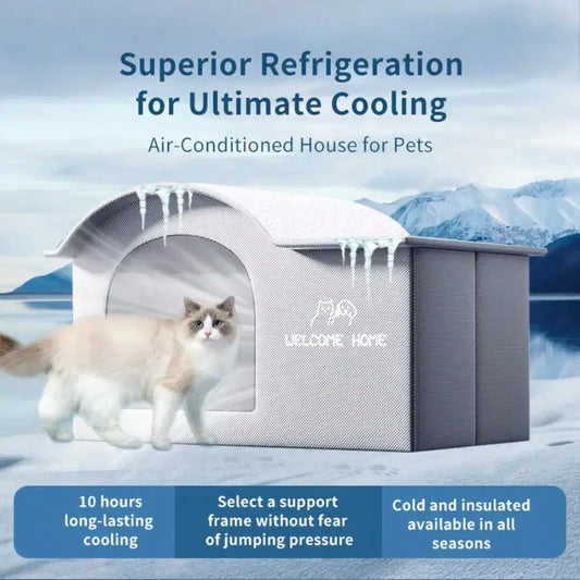 summer small Cat dog Ice House Air - MyPetDollar.com