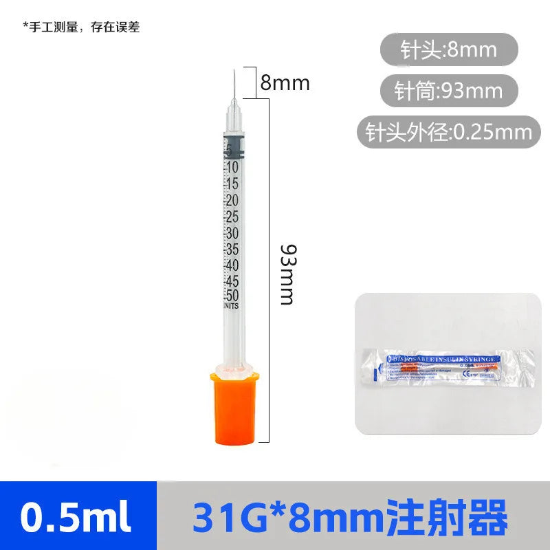 40/80PCS 0.3/0.5/1ML Disposable Plastic - MyPetDollar.com