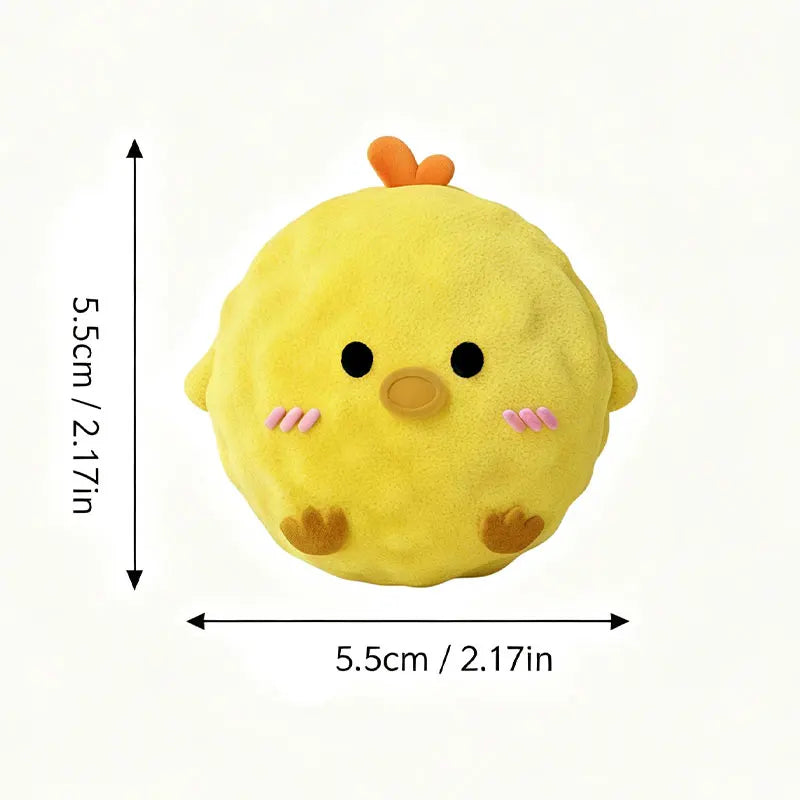 Soft Cute Cartoon Animal Plush Squeaky Dog Plaything