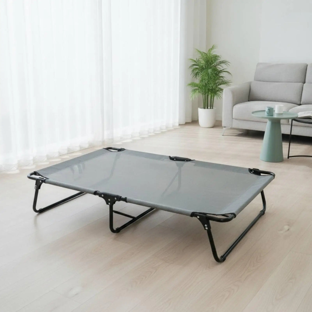 Foldable Industrial Bed Breathable Elevated - MyPetDollar.com