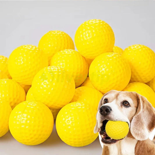 2~10pcs Durable Dog Chewing Squeak Toy Ball - MyPetDollar.com