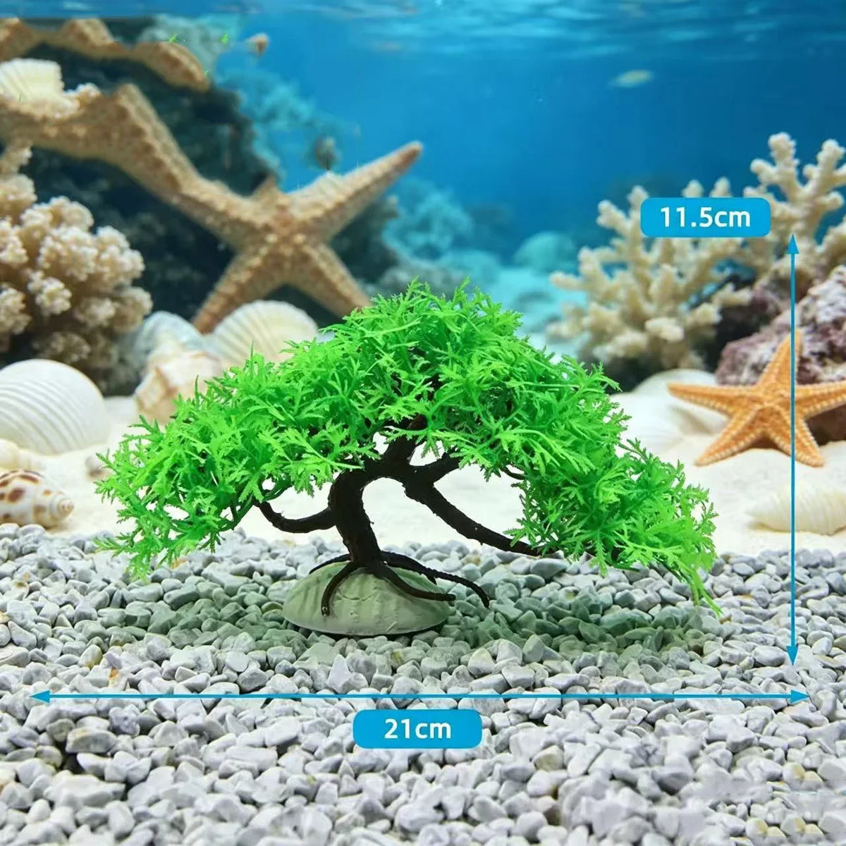 Plastic Artificial Aquarium PVC Plants - MyPetDollar.com