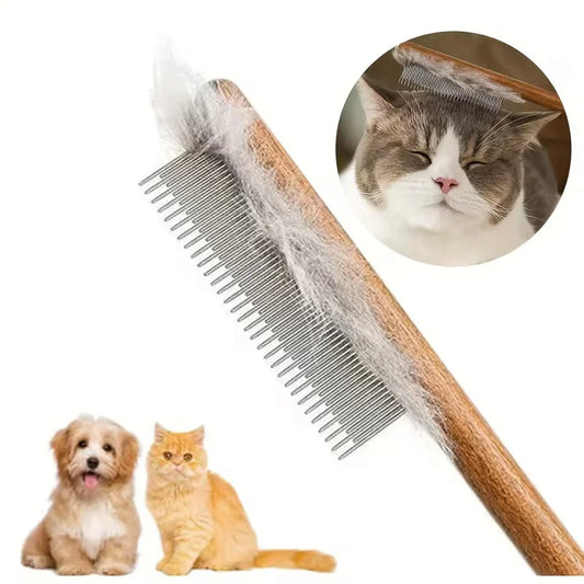 Stainless Steel Pet Hair Remover Comb Flea - MyPetDollar.com