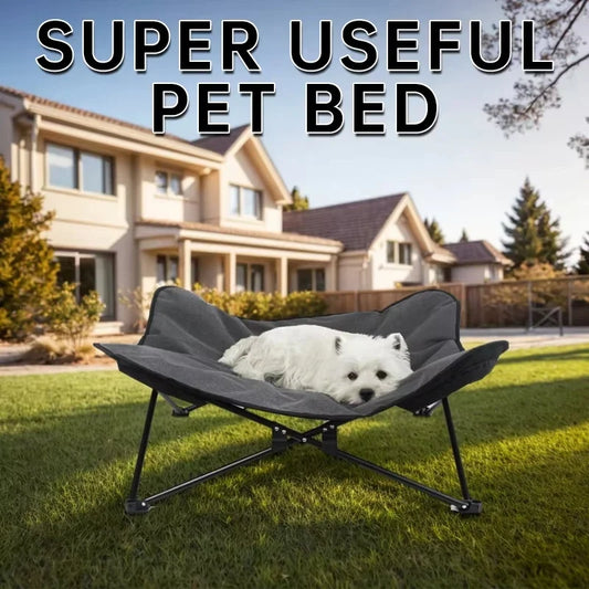 Outdoor Camping Foldable Pet Bed with - MyPetDollar.com