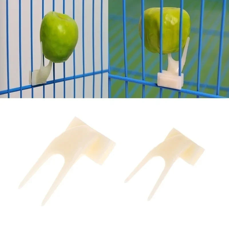 4/20pcs Bird Feeding with Fruit Forks 4 Pack - MyPetDollar.com