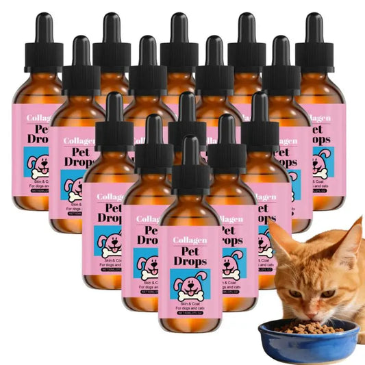60ml Pet Collagen Liquid Drops For Dog Cat - MyPetDollar.com