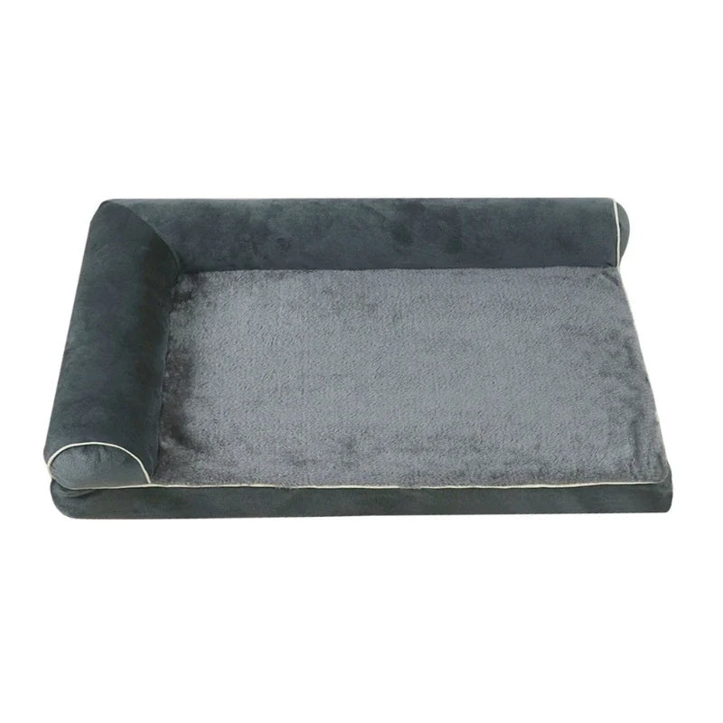 Supportive Dog Lounger Bed with Double - MyPetDollar.com
