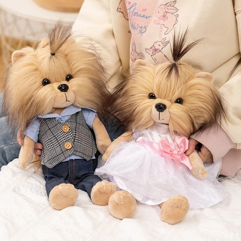 Cute Lion's Head Puppy Plush Toys Soft - MyPetDollar.com