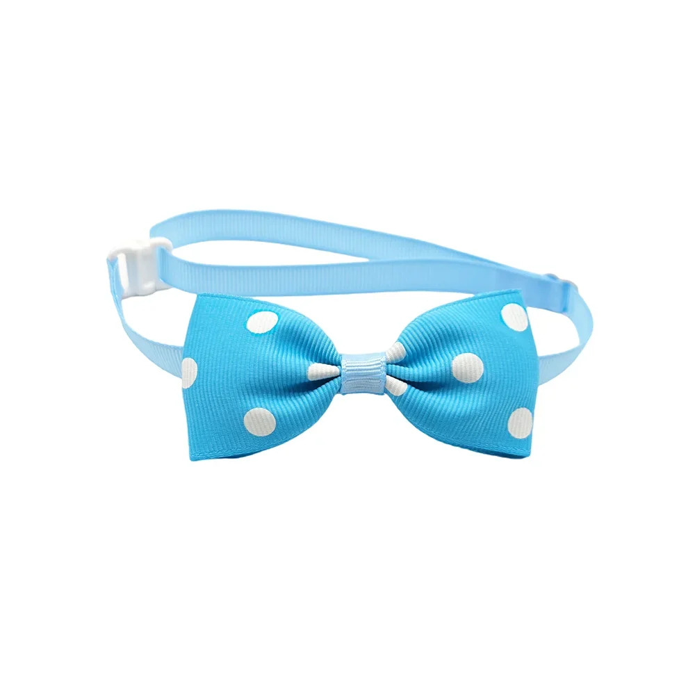 10pcs Ribbon Bow Ties For Dogs Adjustable - MyPetDollar.com