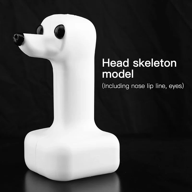 Fenice Pet Simulation Hair Grooming Fake Dog Practice Standard