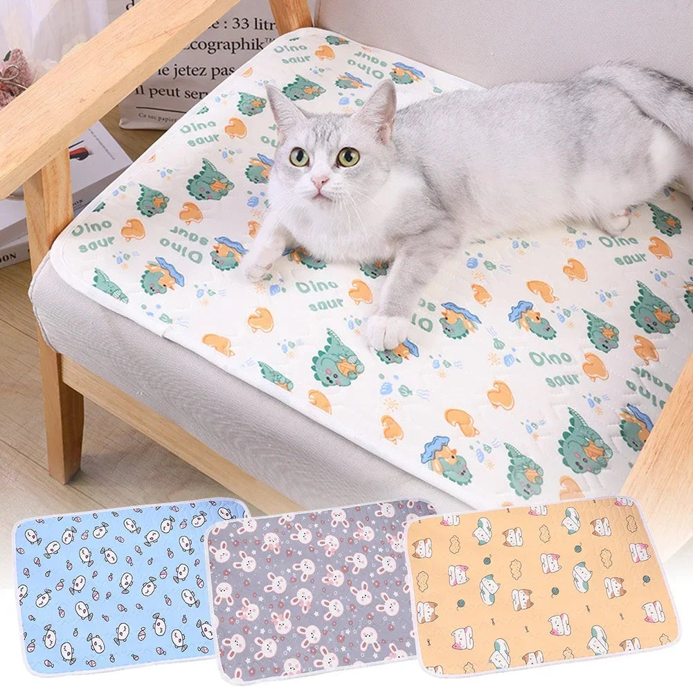 Cat Dog Sleeping Mat Pet Cooling Latex Pad - MyPetDollar.com