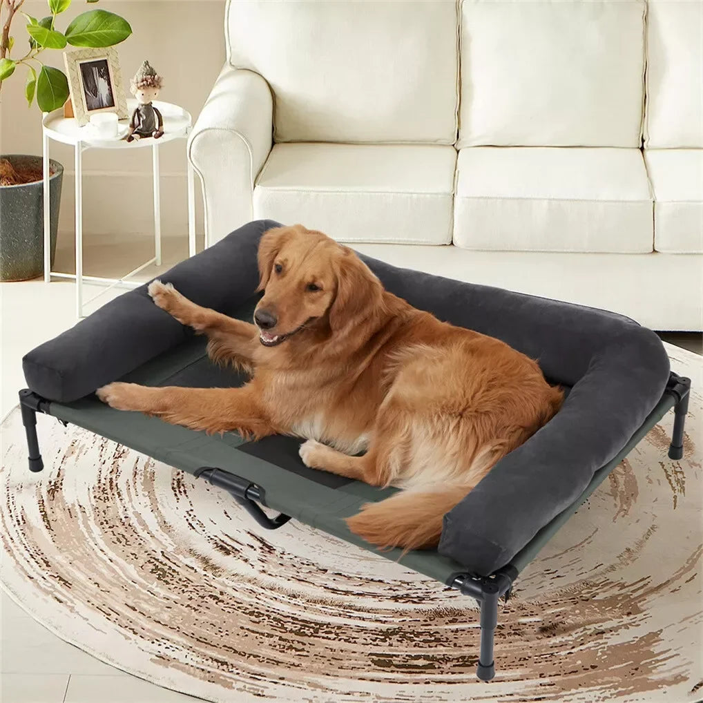 BINGOPAW Outdoor Elevated Dog Bed Cooling - MyPetDollar.com