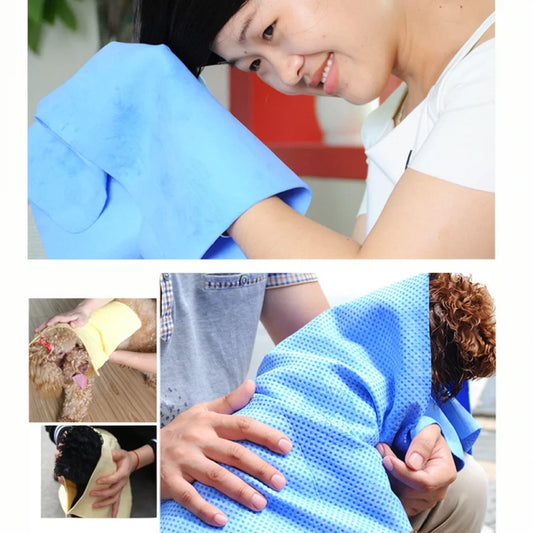 Portable PVA Pet Bathing Towel Highly - MyPetDollar.com