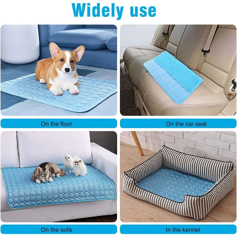 Pet Ice Pads Summer Dog Cooling Mat Cat - MyPetDollar.com
