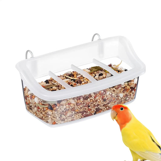 Bird Cage Feeder Spill Proof Hanging Feeder - MyPetDollar.com