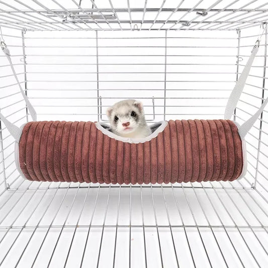Hamster Cage Hammock Ferret Hide Tunnel Warm - MyPetDollar.com