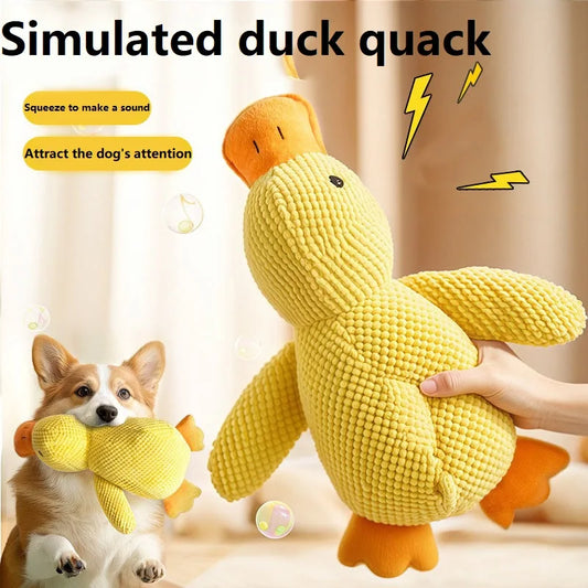 Dog Toy Plush Companion Bite Resistant Teeth - MyPetDollar.com