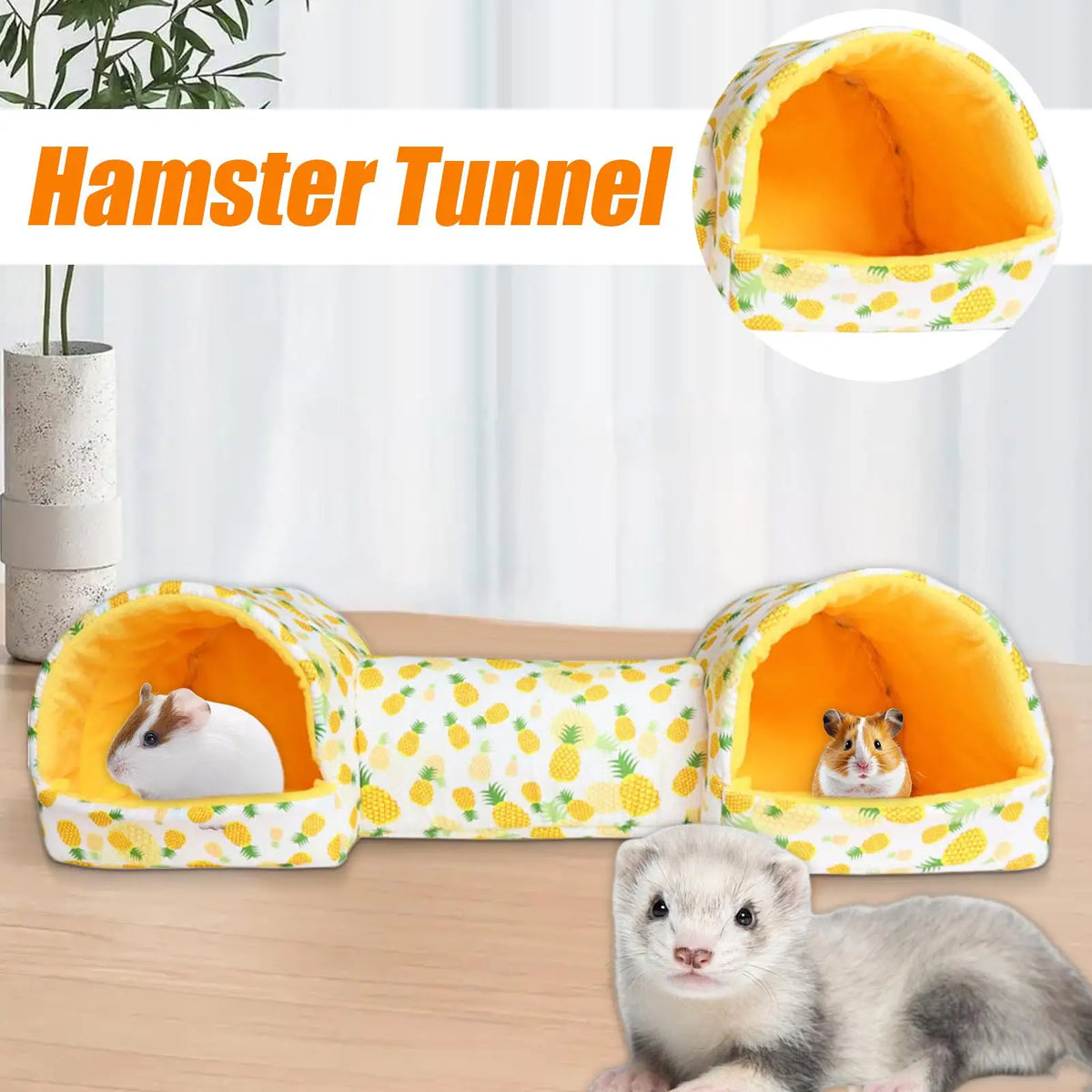 Hamster Tunnel Bed Hamster Hideaway Beds - MyPetDollar.com