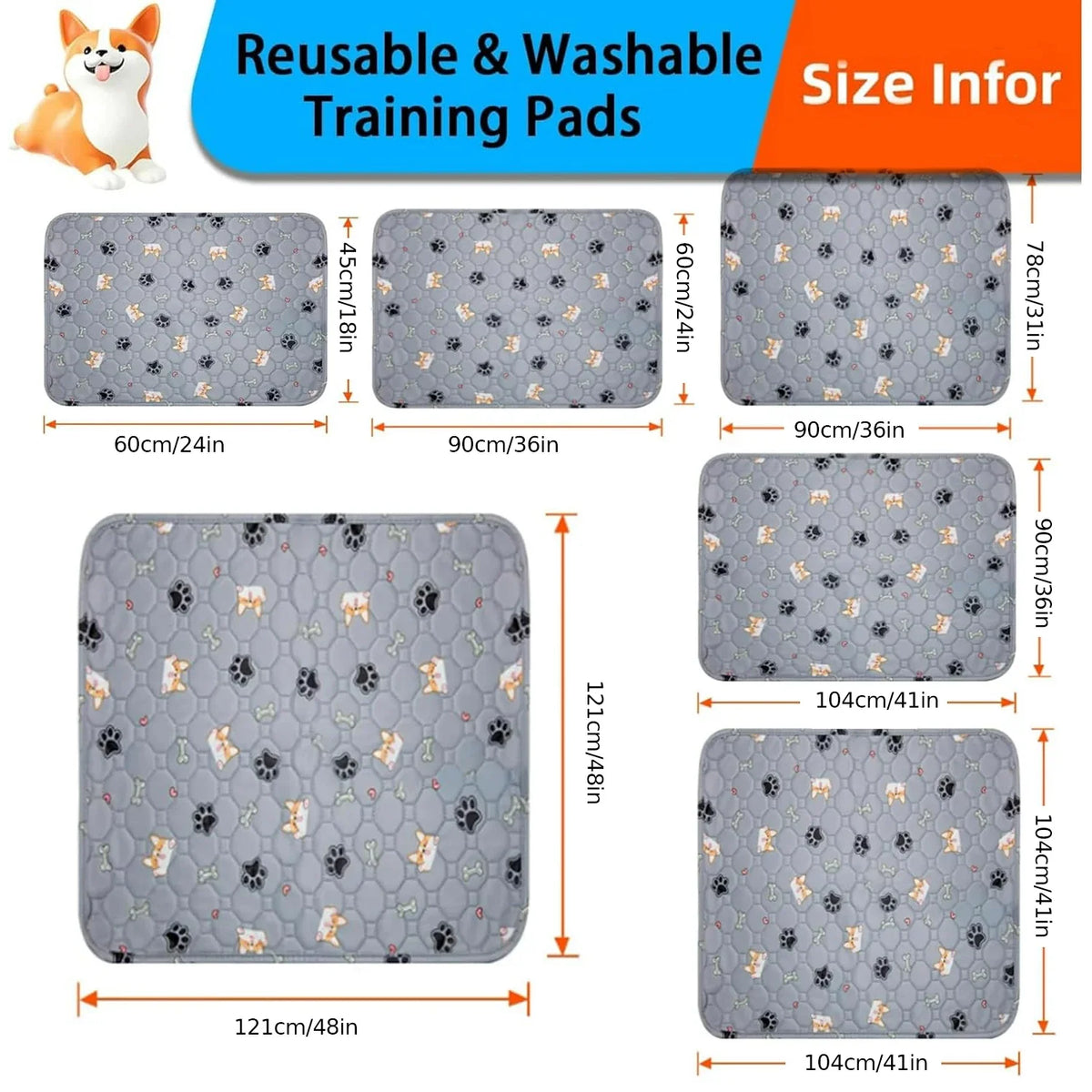 1PC Pet Mat - Thickened and reusable pet - MyPetDollar.com