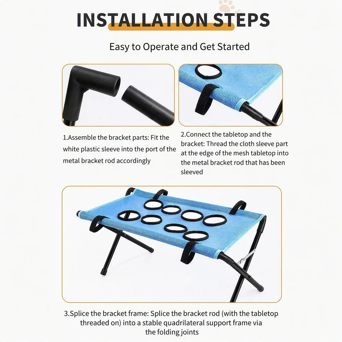 Portable Pet Grooming Hammock Stand Sling - MyPetDollar.com