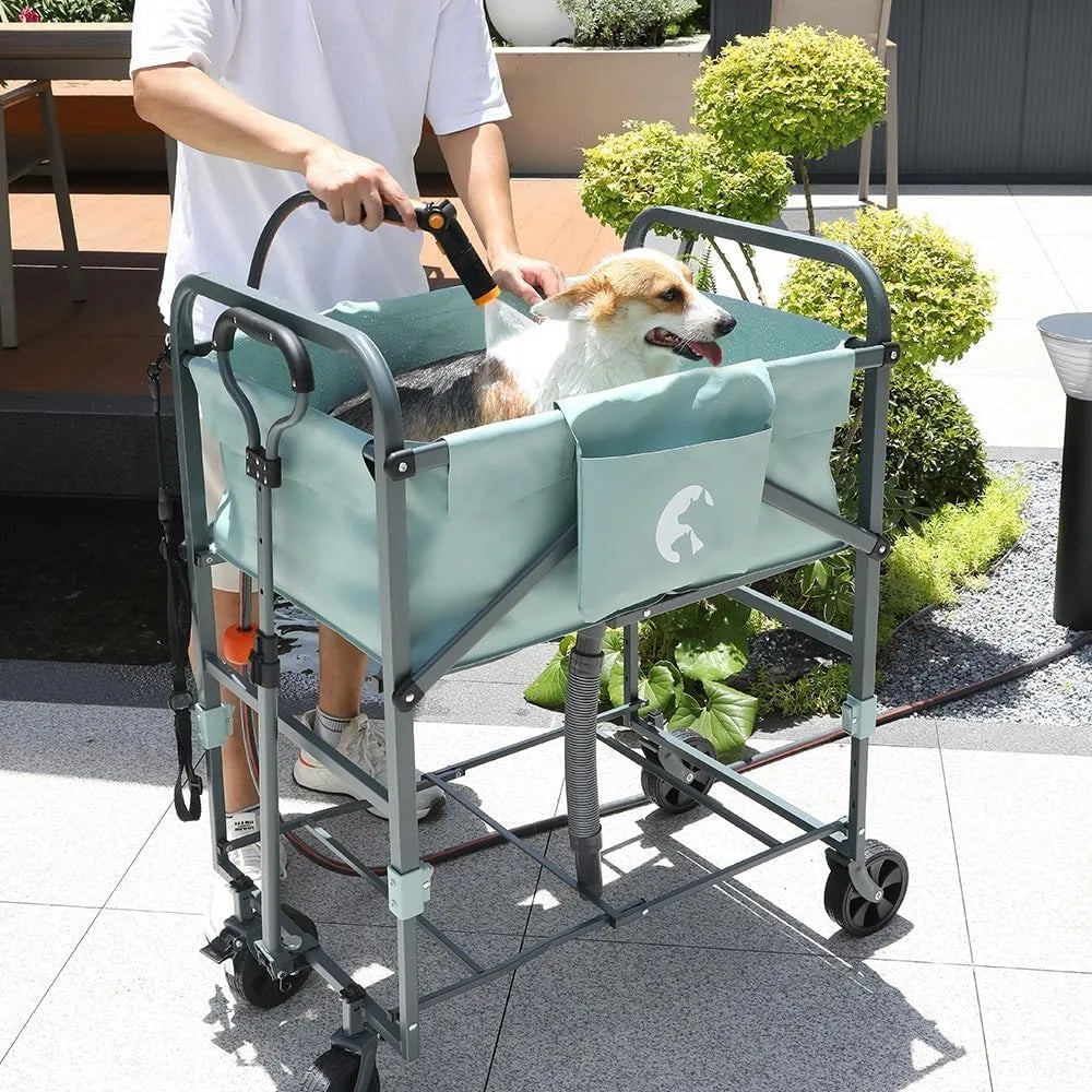 Portable Pet Grooming Bath Suspended Bed - MyPetDollar.com