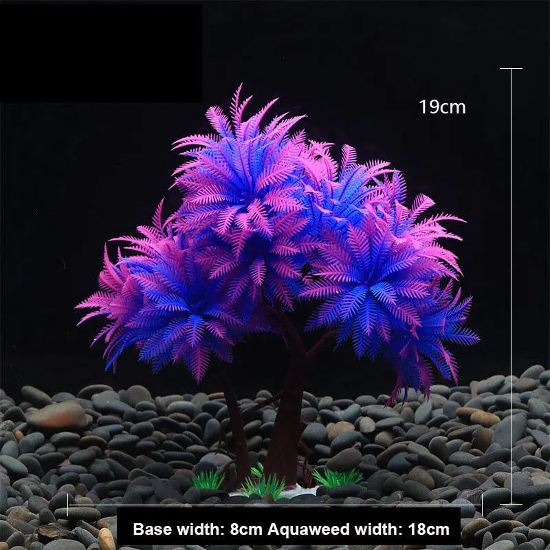 Plastic Artificial Aquarium PVC Plants - MyPetDollar.com