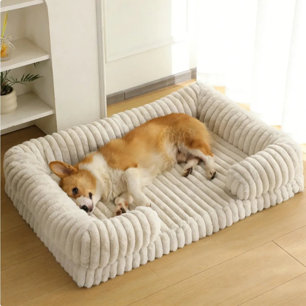 Winter Dog Bed for Large Breeds Warm - MyPetDollar.com