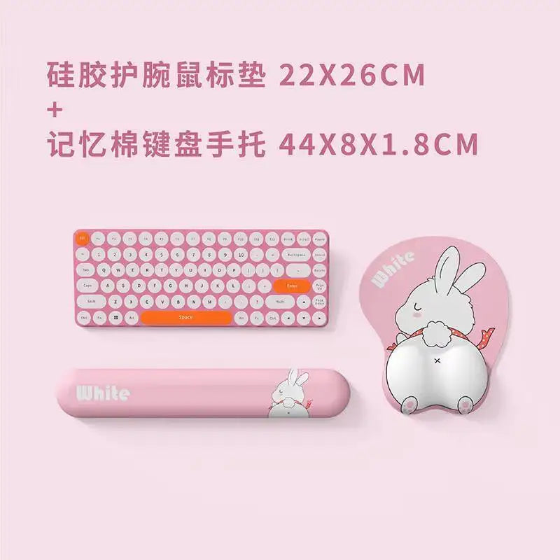Kawaii Animals Style Girl Ergonomics Mouse - MyPetDollar.com
