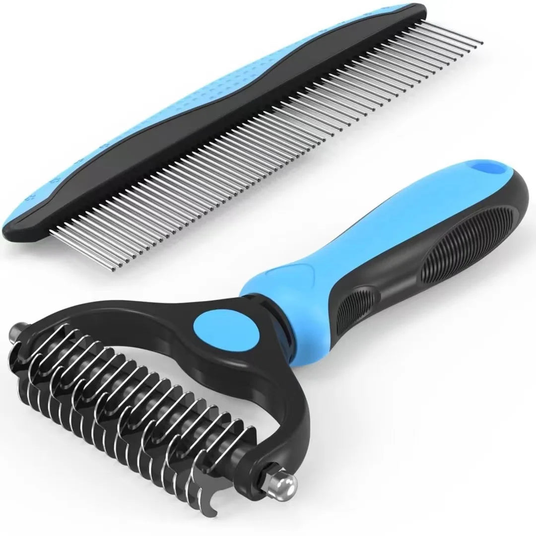 Pet Knot Comb, Dog Hair Removal 2-in-1 – Dog Supplies