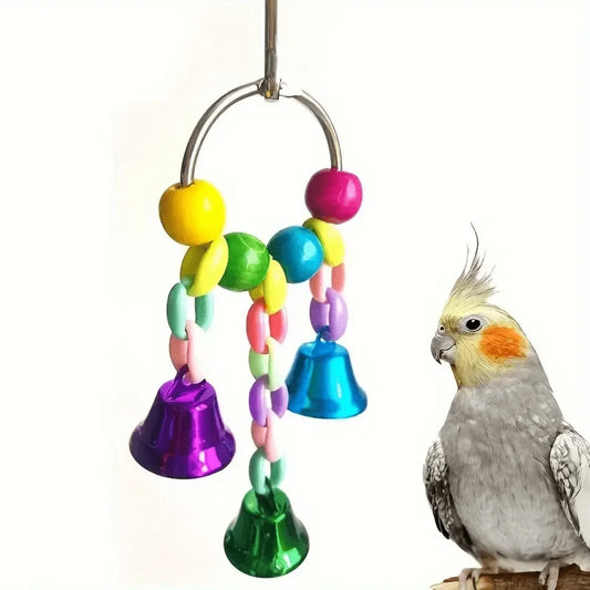 Colorful Hanging Bridge Chain Chew Toy for - MyPetDollar.com