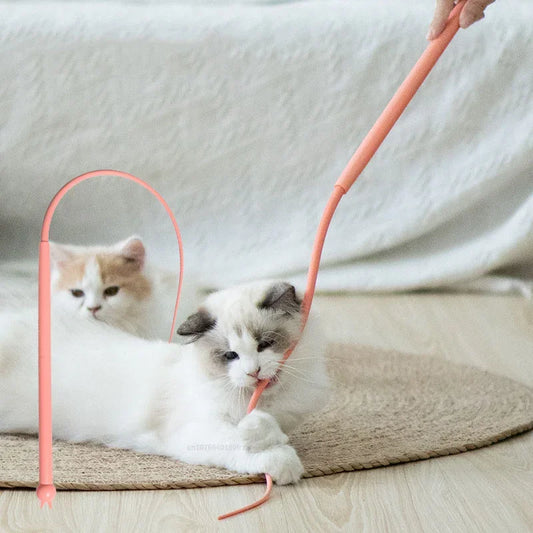 Simulated Mouse Tail Cat Toy Cat Teaser - MyPetDollar.com