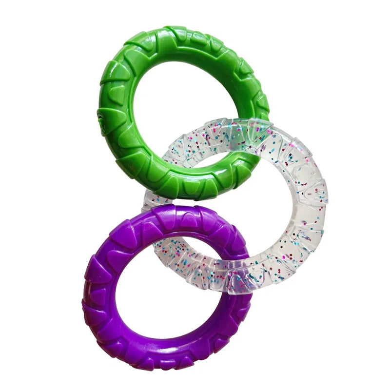 Indestructible Dog Pull Ring Toy Bite Resistant Molar Teeth – Dog Supplies