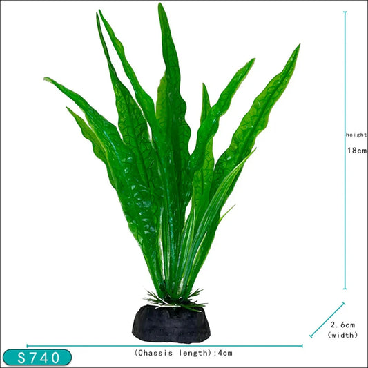 1PC 18cm Plastic Simulation Water Glass Fish - MyPetDollar.com