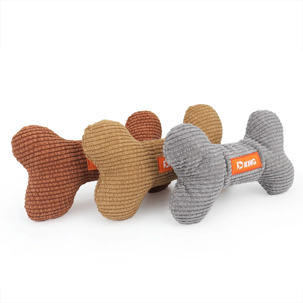 Bone Small Dog Toy Puppy Plush Pet Squeak - MyPetDollar.com