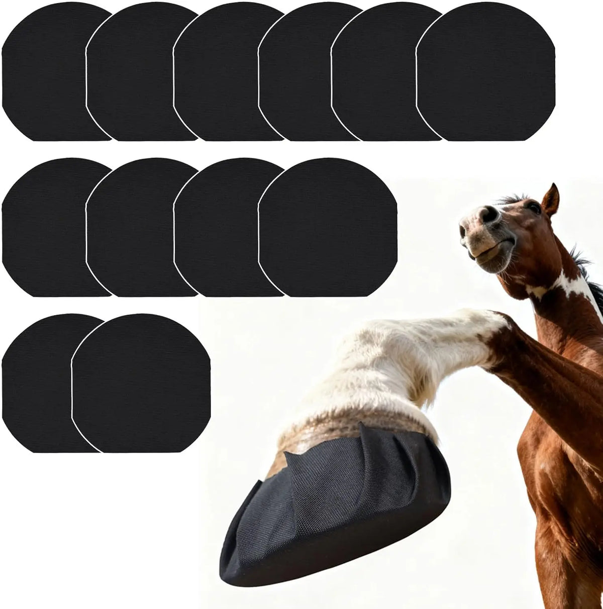 12 Pack Horse Hoof Tape Cotton Strong Sticky - MyPetDollar.com
