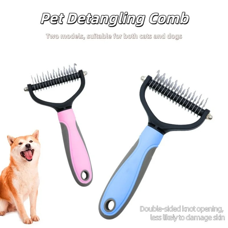 Undercoat Deshedding Comb Pet Grooming Brush - MyPetDollar.com