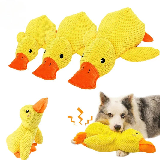 Pet Plush Toy Dog Calming Duck Stuffed Duck - MyPetDollar.com