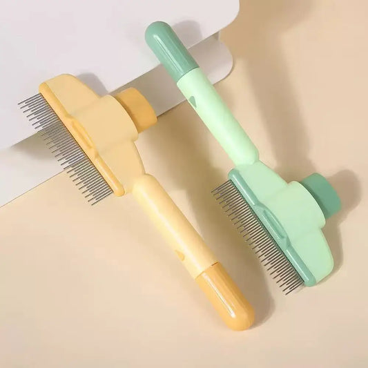 Self Cleaning Pet Hair Brush Dog Cat - MyPetDollar.com