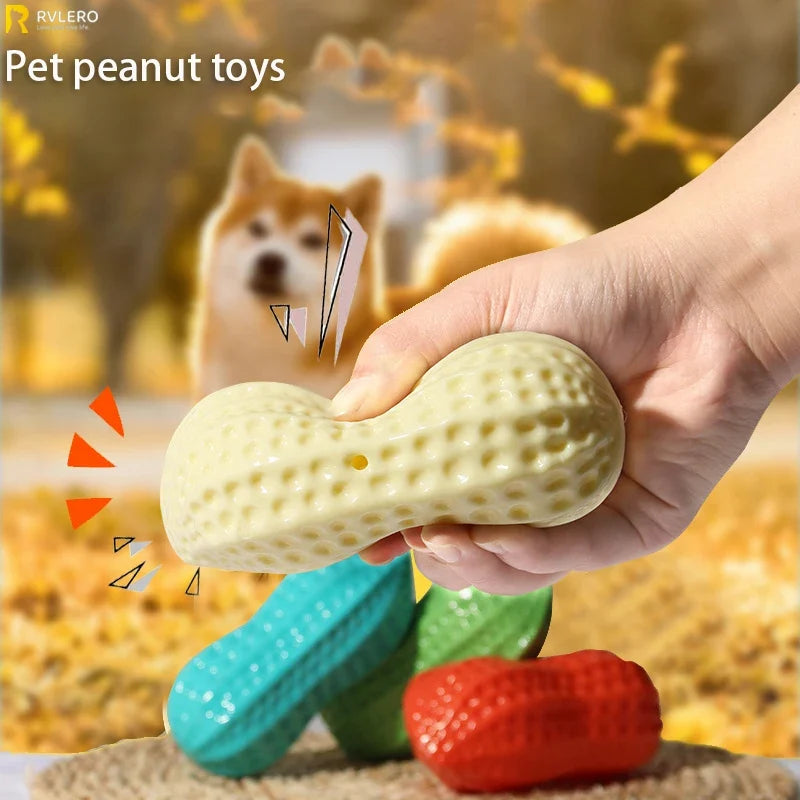 Dog Chewing Toy Simulation Peanut Squeaking - MyPetDollar.com