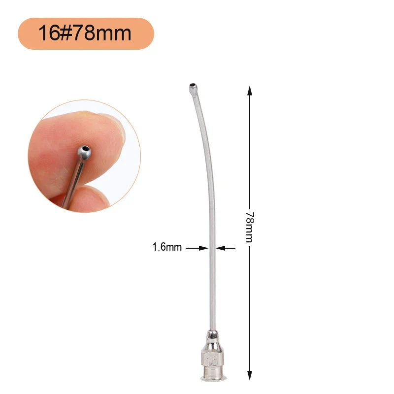 Stainless Steel Bird Feeding Syringe – 8 Colors